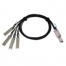 3M passive AWG30 MiniSAS(SFF-8088) to 4 SFP Breakout Cable