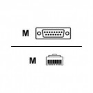 Cisco 72-1337-01 CAB-E1-RJ45DB15N RJ45 to DB15 Male Null 3M Cable