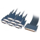 Cisco CAB-OCT-X21-FC 8 Lead Octal Cable and 8 Female X21 DCE Connectors