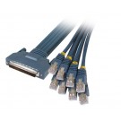 Cisco CAB-OCTAL-ASYNC-3M HPDB 68 Male to 8 RJ45 Male 3M Cable