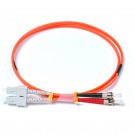 SC-ST Duplex OM1 62.5/125 Multimode Fiber Patch Cable