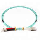 LC-ST Duplex 10Gb OM3 50/125 Multimode Fiber Patch Cable