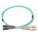 SC-MTRJ Duplex 10Gb OM3 50/125 Multimode Fiber Patch Cable