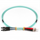 ST-MU Duplex 10Gb OM3 50/125 Multimode Fiber Patch Cable