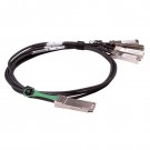 2M(6.6ft) Passive Copper AWG30 40GBASE QSFP+ to 4 SFP+ Breakout Direct Attach Cable