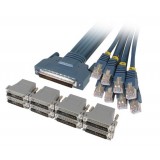 Cisco CAB-OCTAL-KIT CAB-OCTAL-ASYNC Cable and 8 RJ45 to DB25 Male Adapters