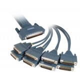Cisco 72-0990-01 CAB-OCTAL-MODEM HPDB 68 Male to 8 DB25 Male 3M Cable