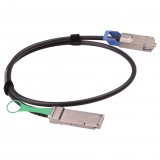 1M Passive AWG28 QSFP to CX4 DDR Cable