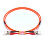 ST-ST Duplex OM1 62.5/125 Multimode Fiber Patch Cable