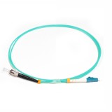 LC-ST Simplex 10Gb OM3 50/125 Multimode Fiber Patch Cable