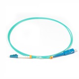 SC-LC Simplex 10Gb OM3 50/125 Multimode Fiber Patch Cable