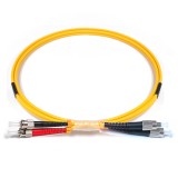 FC-ST Duplex OS1 9/125 Singlemode Fiber Patch Cable