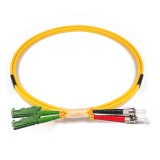 ST-E2000 Duplex OS1 9/125 Singlemode Fiber Patch Cable