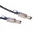 1M SFF-8088 to 2 SFF-8088 Y Cable