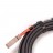 3M AWG30 40GBASE QSFP+ to 4 SFP+ Breakout DAC Copper Active Cable